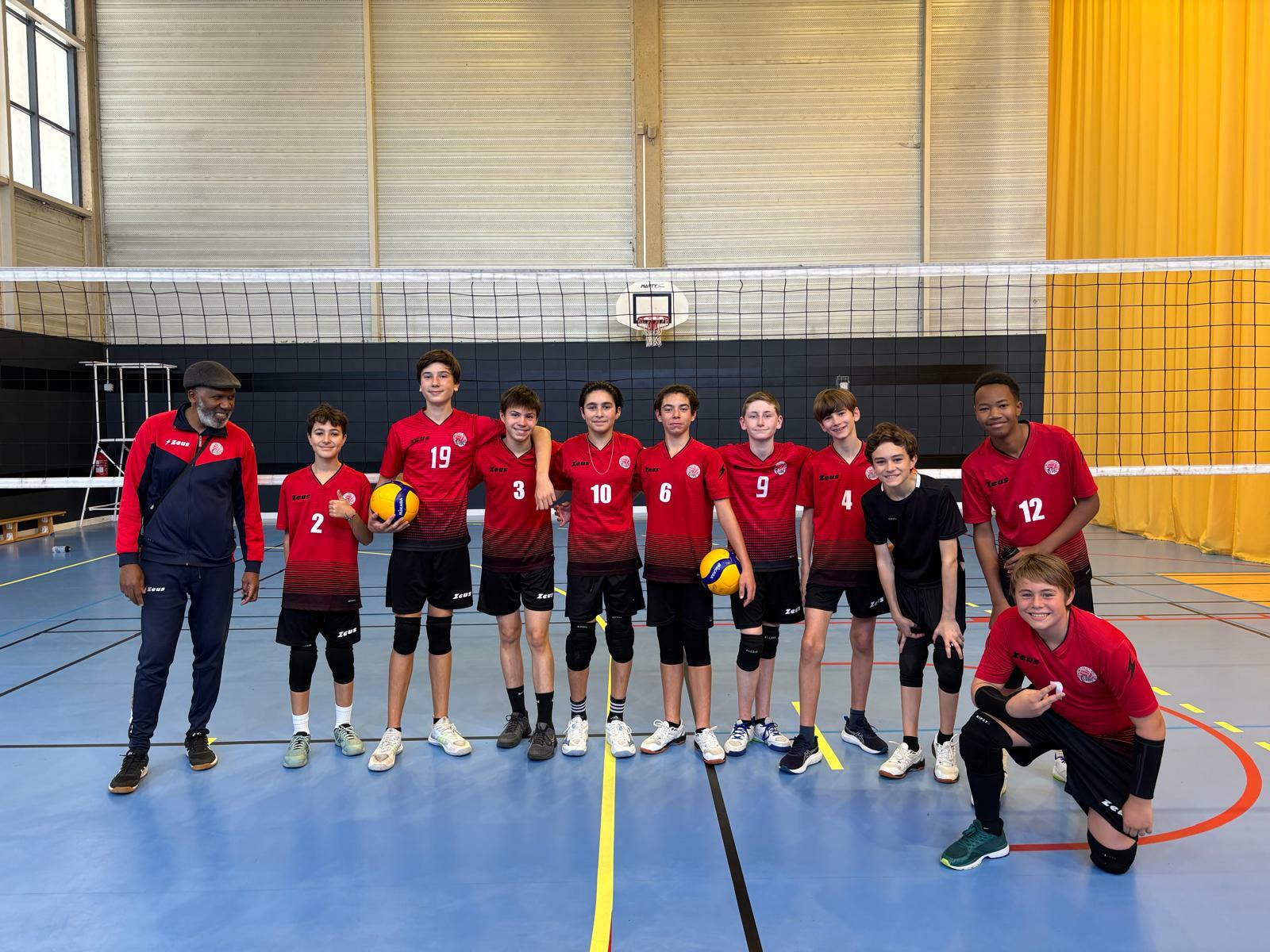 Les M15 garçons dans le TOP20 d'Ile de France !